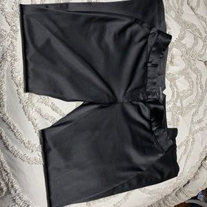 Black satin Express pants size 12R